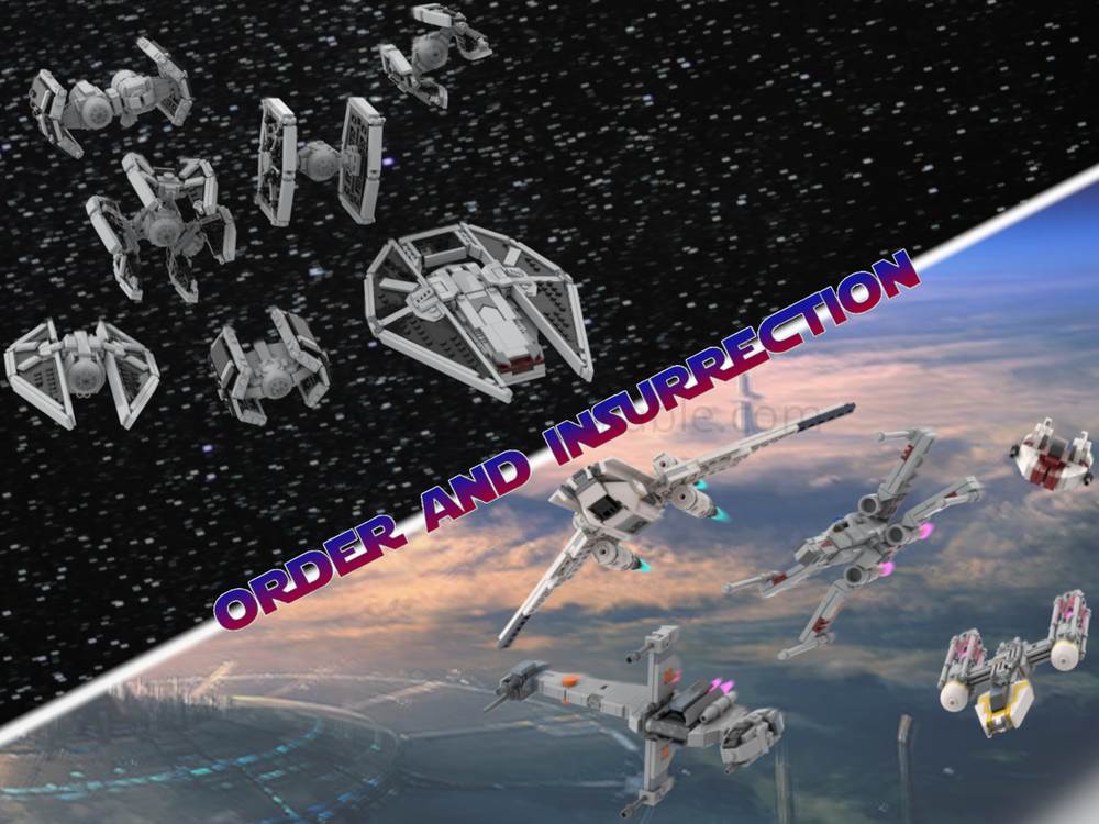Lego "Order and Insurrection" | Rebellion and Empire Bundle (Squadron Scale)