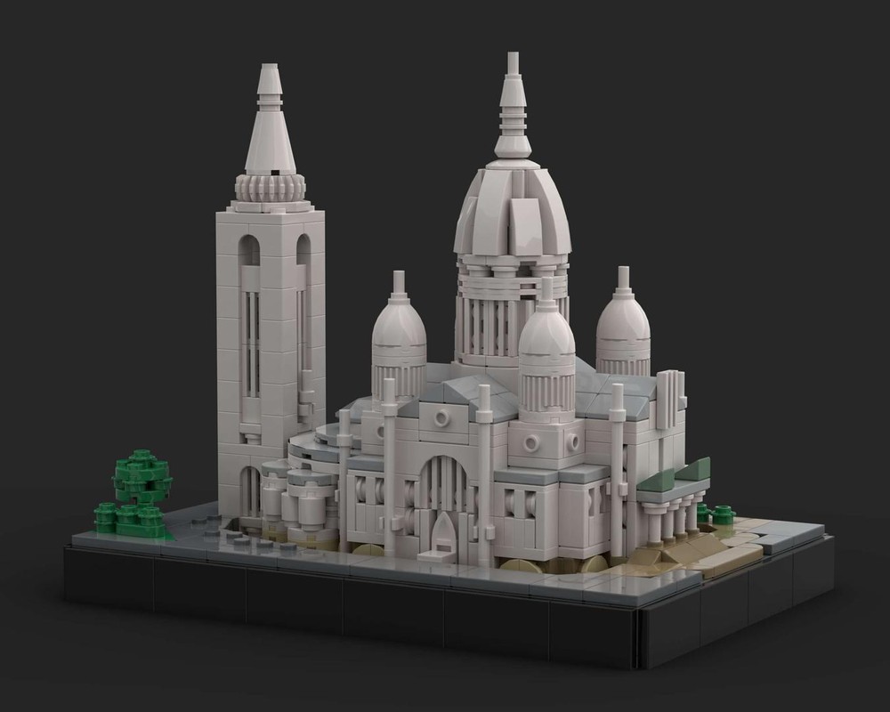 Lego Sacre Coeur de Montmartre, Paris, France