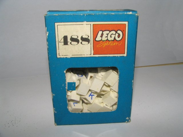 Lego 1 x 1 Bricks with Letters (System)
