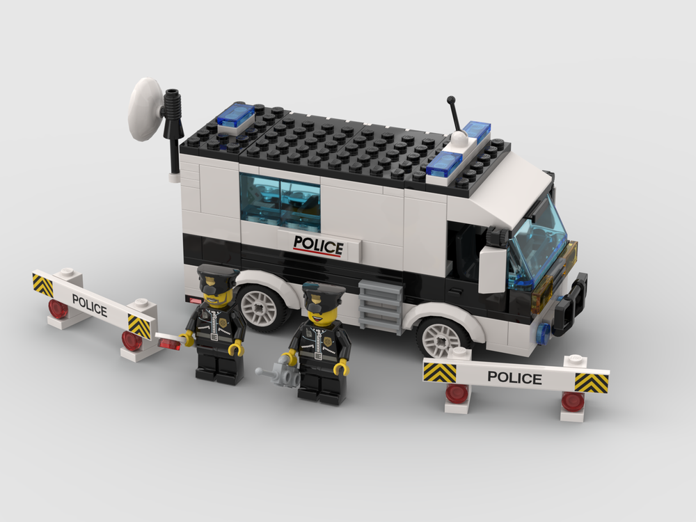 Lego 6676 - Mobile Command Unit remake
