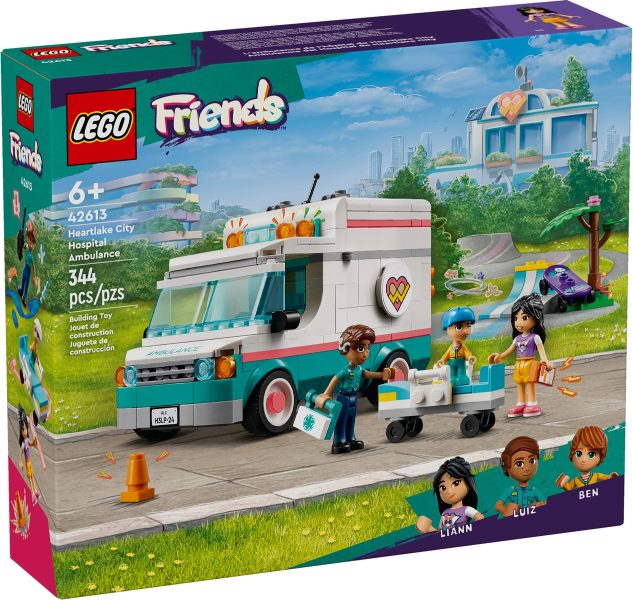 Lego Heartlake City Hospital Ambulance