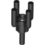 Lego Bar, 4 Top Bars, Palm Tree Top / Black