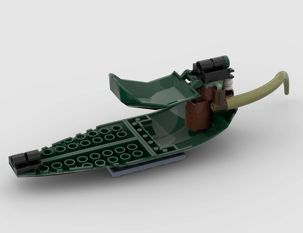 Lego Fish Man From 10311 Orchid