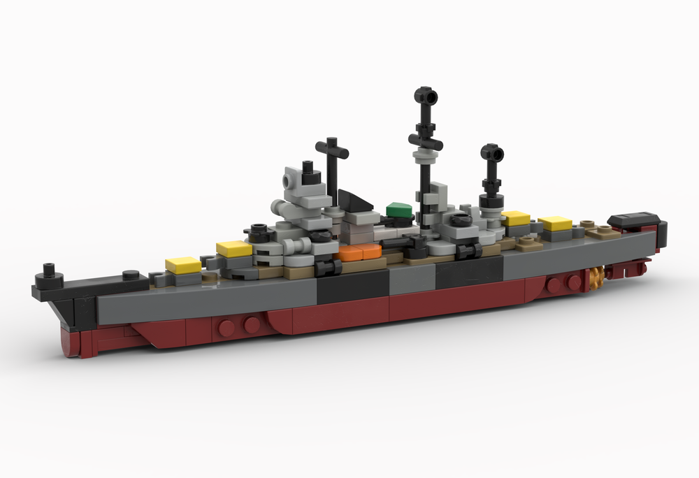 Lego micro-cruiser Admiral Hipper