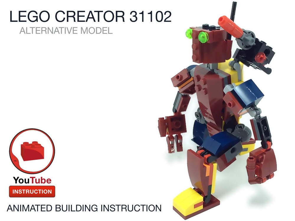 Lego War Mech Robot from Lego Creator 31102