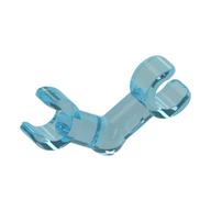 Lego Arm Skeleton [Bent / 2 Clips] / Trans-Light Blue