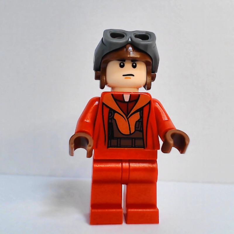 Lego Naboo Fighter Pilot, Red Uniform