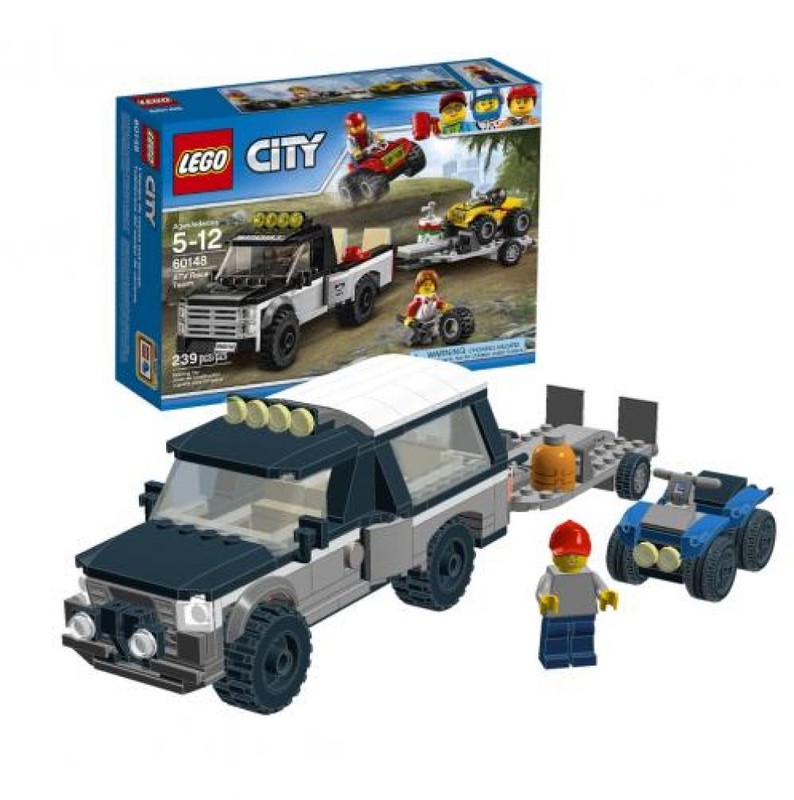 Lego #60148 Race team SUV mod