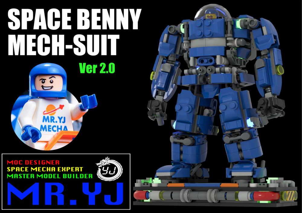 Lego SPACE BENNY MECH-SUIT Ver2.0