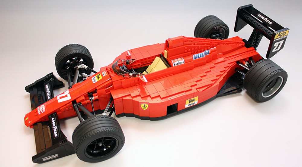 Lego Ferrari 640 F1-89 - scale 1:8