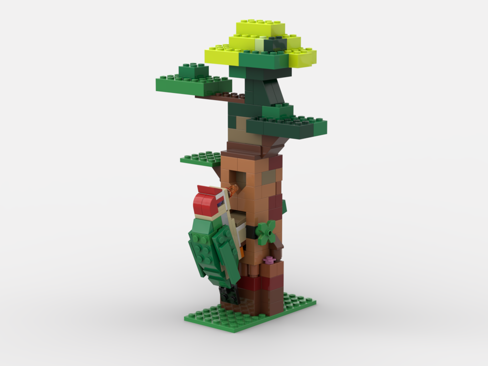 Lego 10698 - Green Woodpecker