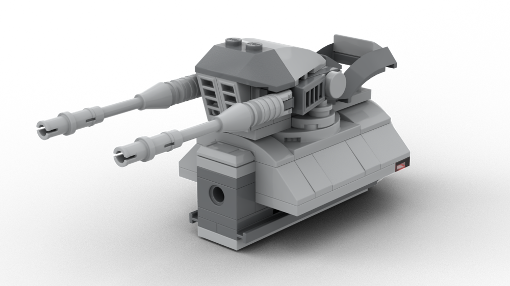 Lego Modular Turret for Tj's New Republic Tank