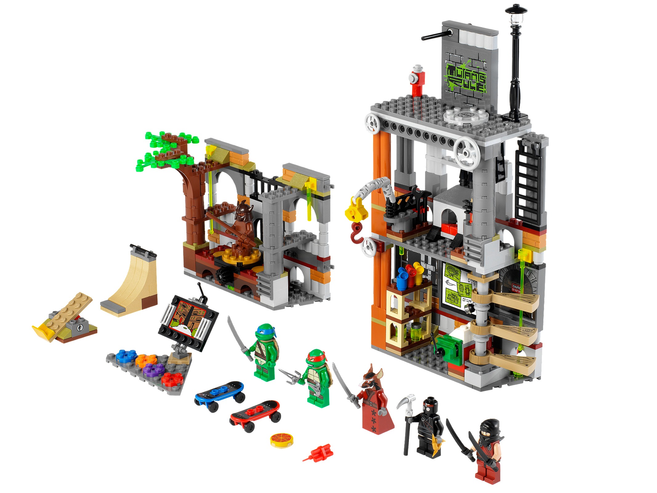 Lego Turtle Lair Attack