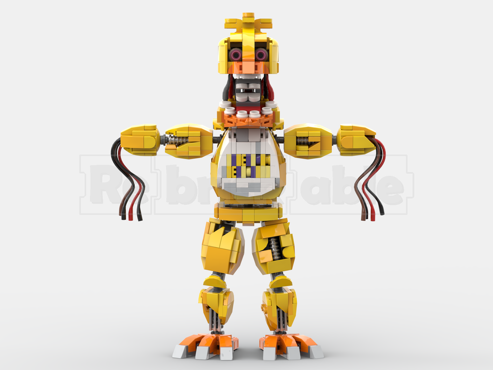 Lego Withered Chica (Five Nights at Freddy's)