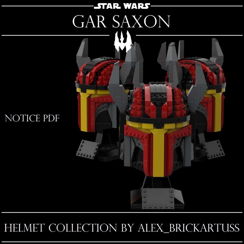 Lego Helmet Gar Saxon
