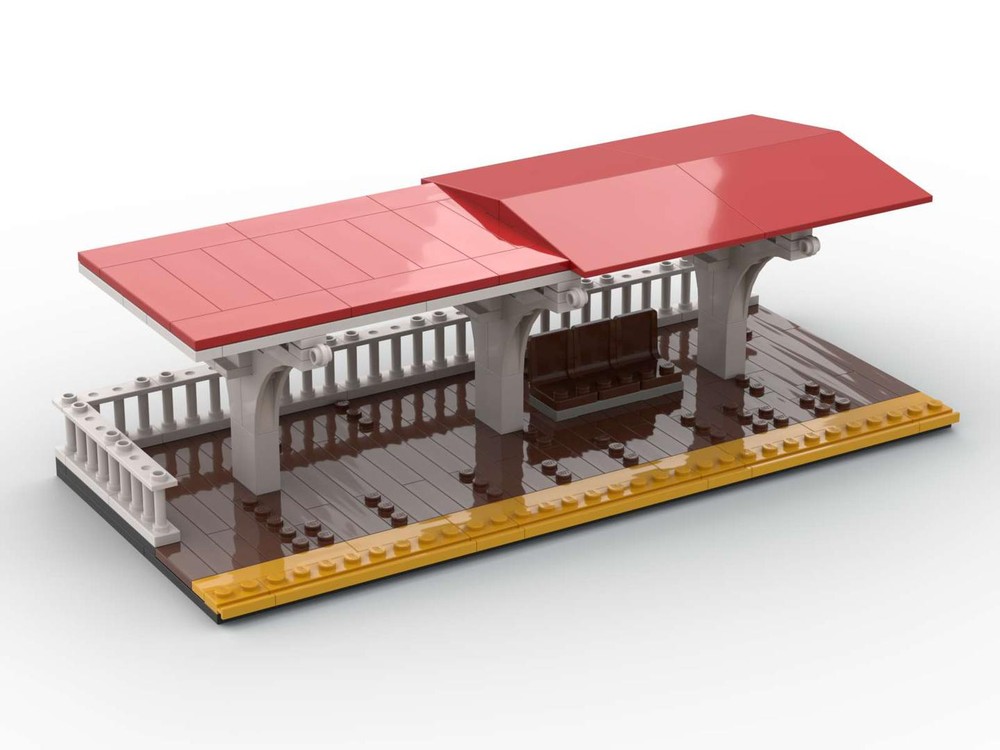 Lego Brooklyn L Station: Corner section