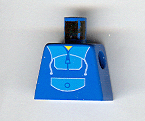 Lego Torso Blue Jogging Suit Pattern / Blue