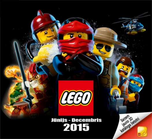 Lego 2015 Large Latvian June - December (613.4017-LV)