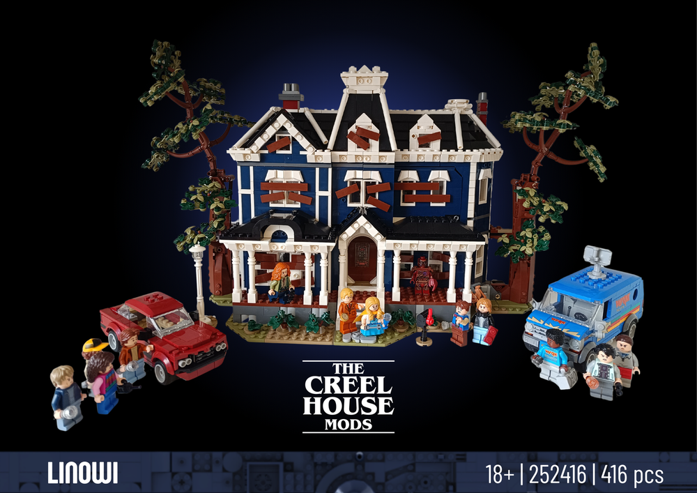 Lego 11370 The Creel House - Modifications + Upgrades