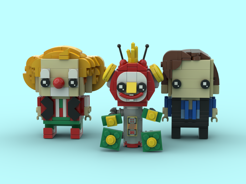 Lego Bassie, Adriaan & Robin-the-robot