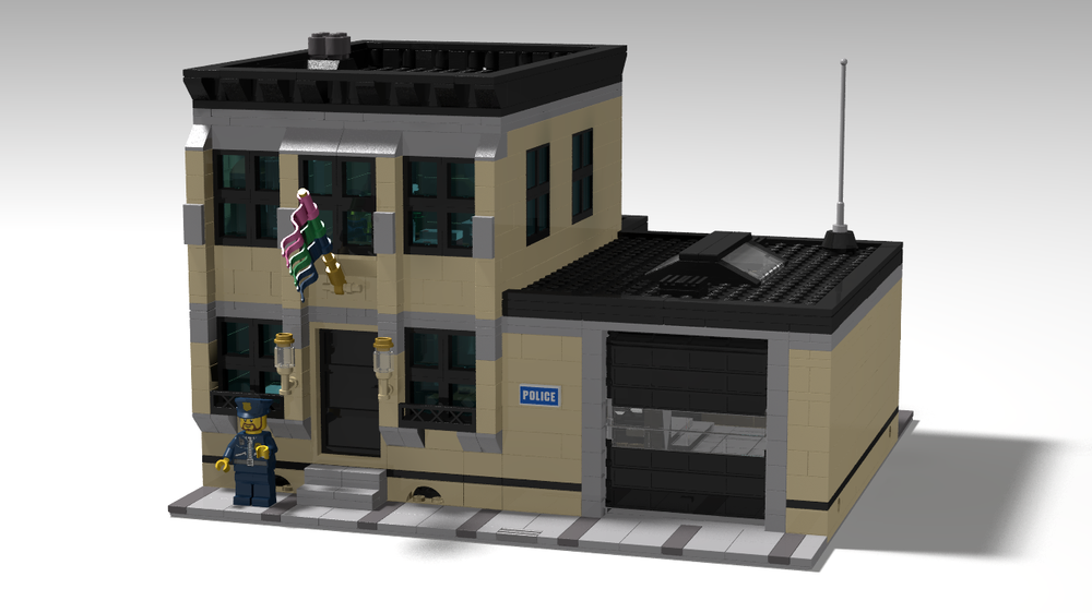 Lego Modular Police Station