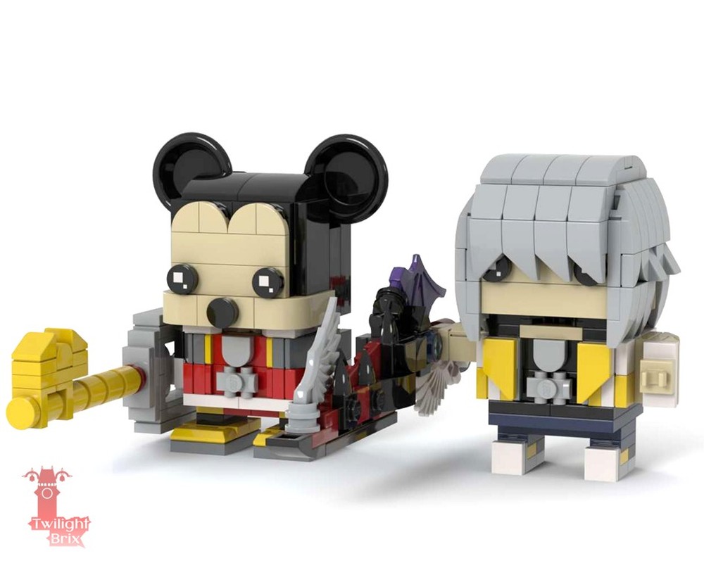 Lego Riku & King Mickey Brickeadz