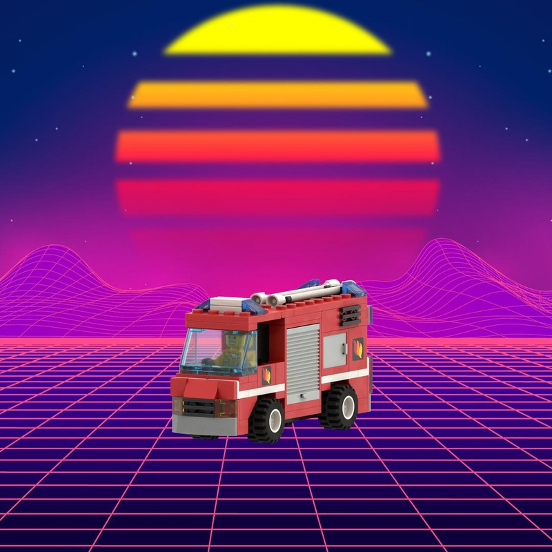 Lego Assistance Fire Engine / German HLF