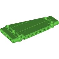 Lego Technic Panel 5 x 11 x 1 Tapered / Bright Green
