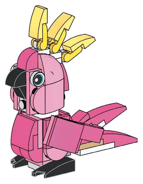 Lego Cockatoo