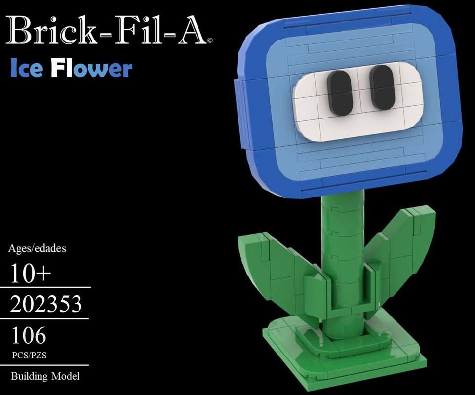 Lego Ice Flower
