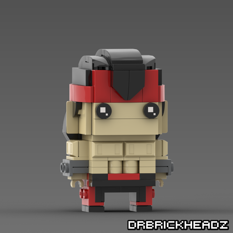 Lego Liu Kang (Mortal Kombat 3) Brickheadz