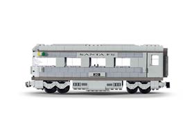 Lego Santa Fe Cars - Set II (dining, observation, or sleeping car)
