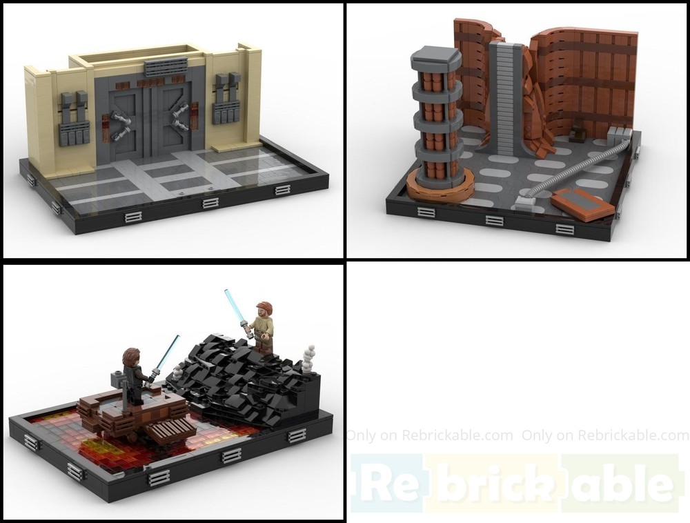 Lego SW Prequel Trilogy lightsaber duels 3 pack - bundle