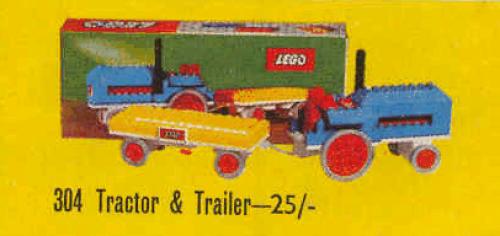 Lego Tractor & Trailer