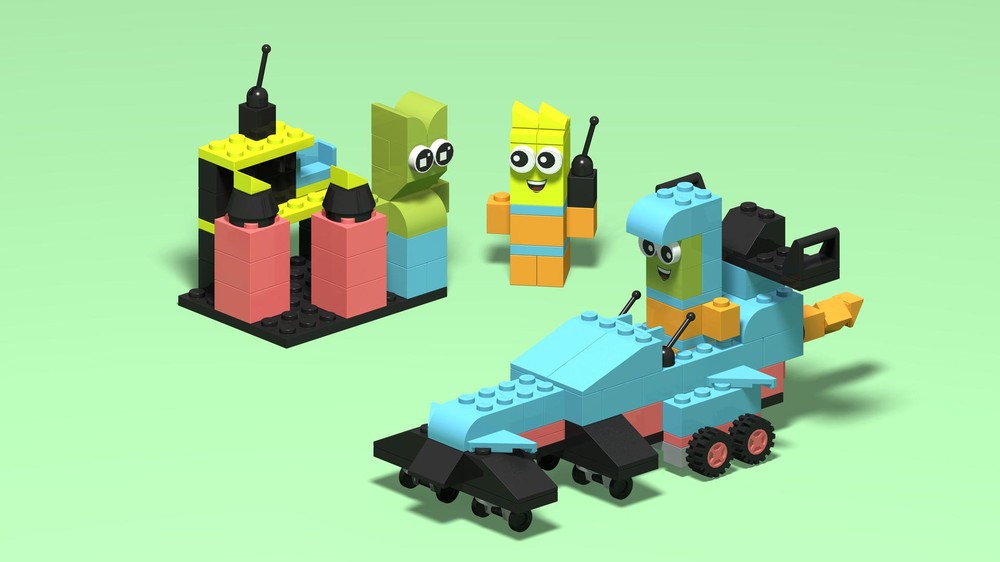 Lego 11027 Alien F1 Team