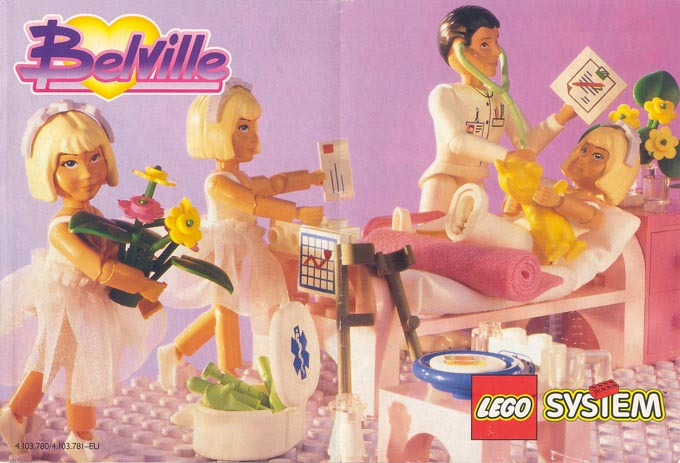 Lego 1996 Medium Belville European (4.103.780/4.103.781-EU)