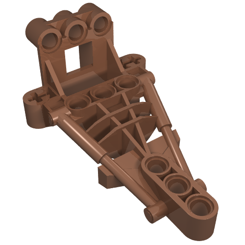 Lego Large Figure Skeletal, Torso (Toa Hordika) / Light Brown