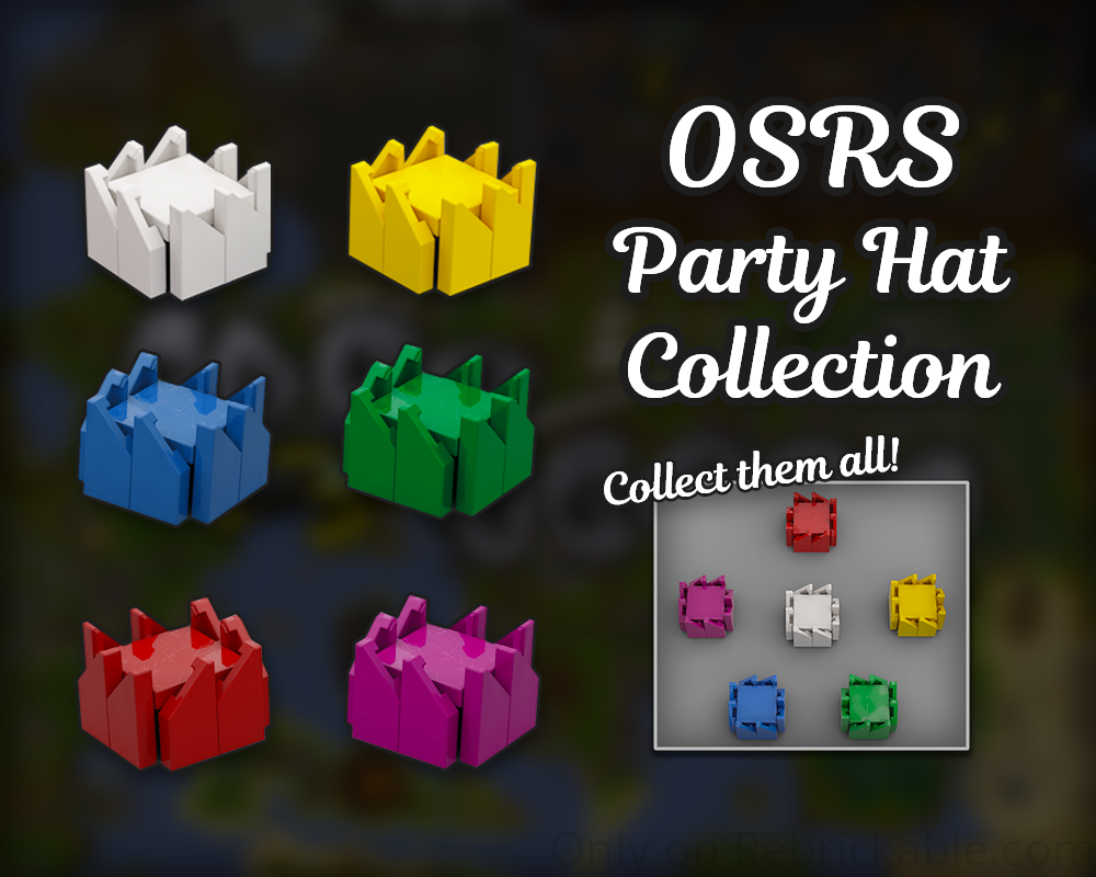 Lego (OSRS) Party Hat Collection