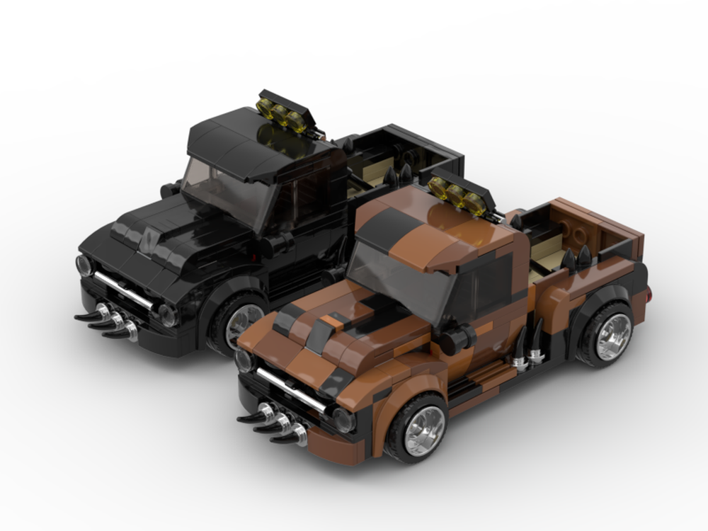 Lego ford f100 post-apocalyptic