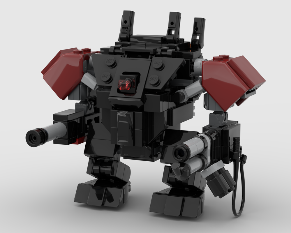 Lego Helldivers 2 Automaton Hulk Bruiser