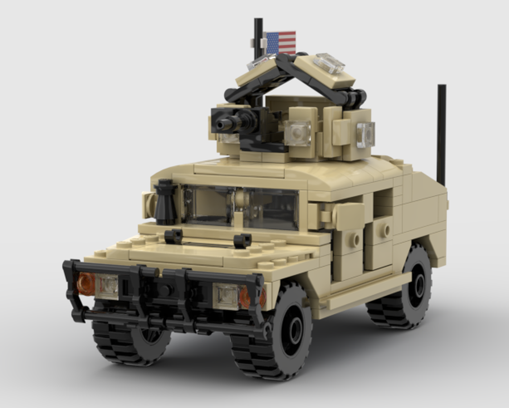 Lego Humvee (With M1025 O-GPK)