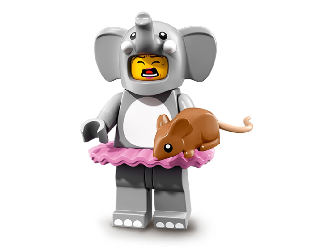 Lego Elephant Costume Girl
