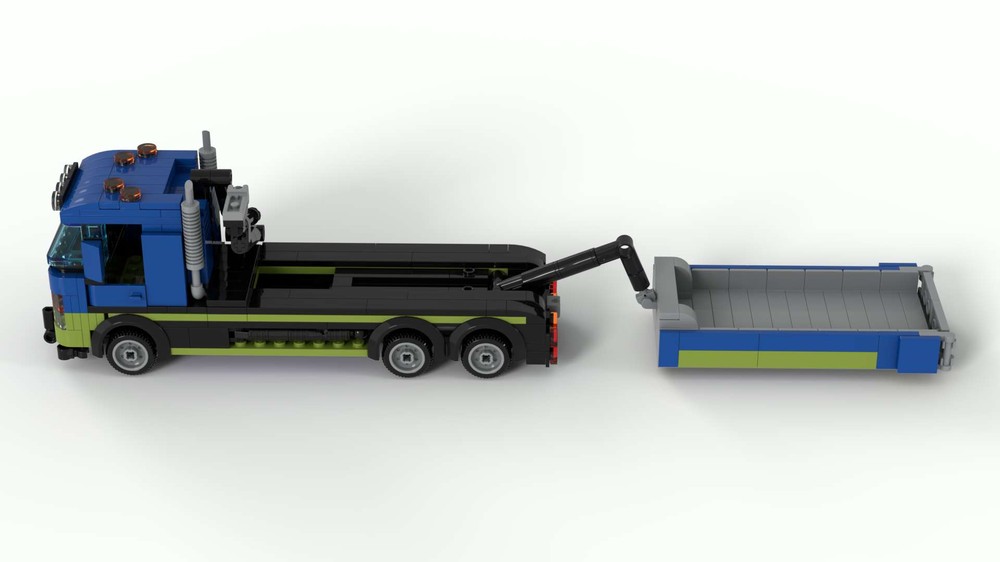 Lego 7 wide container truck