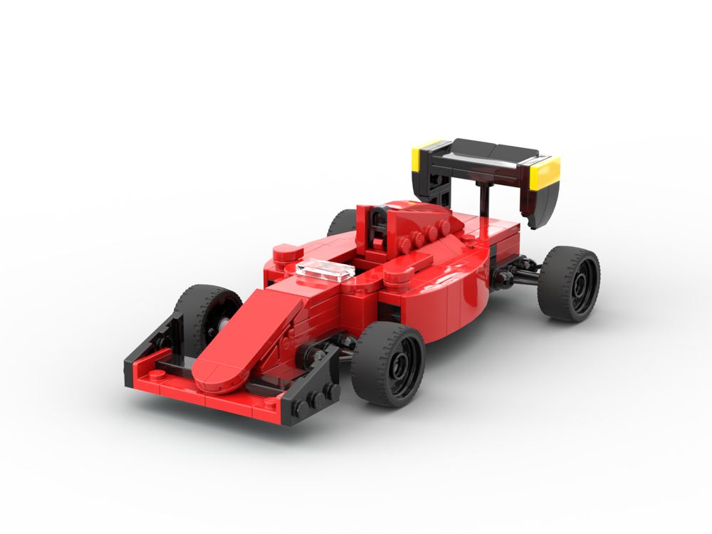 Lego f1 red car 641