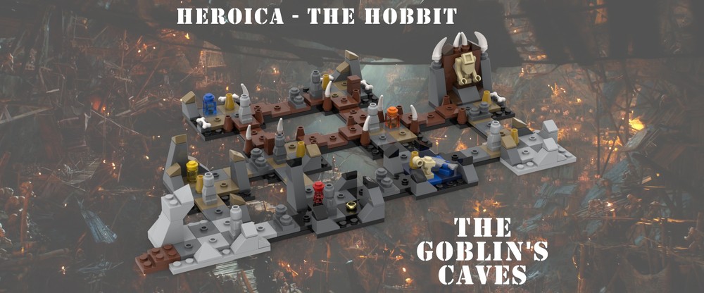 Lego Heroica - The goblins' caves