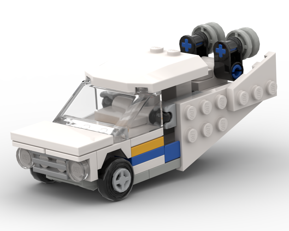 Lego Flying tuc-tuc (Pigeon from BeamNG analog)