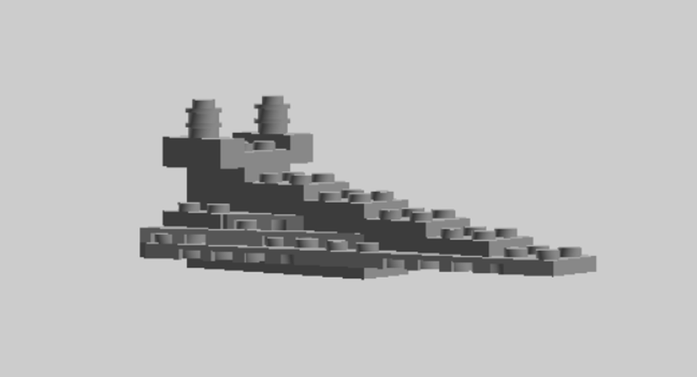 Lego mini star destroyer