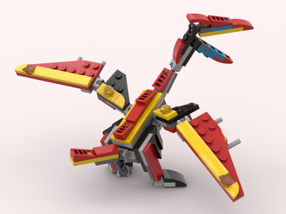 Lego Robot Pterodactyl
