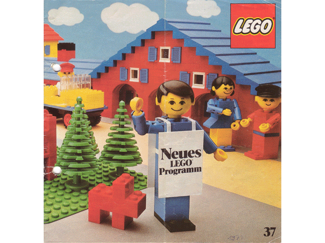 Lego 1977 Large German 37 (98.760-D)