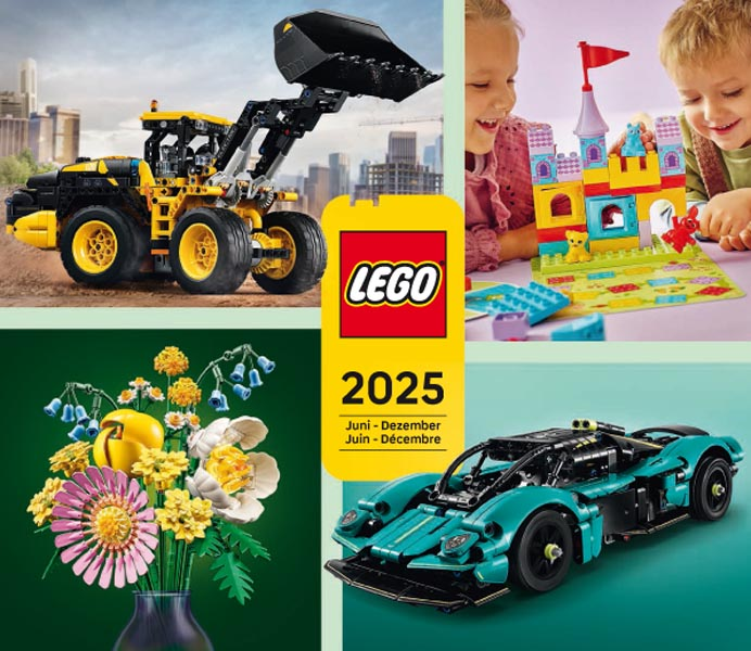 Lego 2025 Large Swiss June - December (CH/DE/F - 6570288, CH/DE/F f/Brand Retail - 6570270)